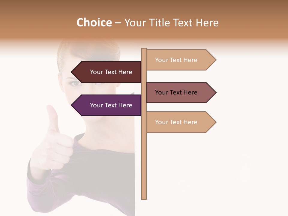 Greeting White One PowerPoint Template