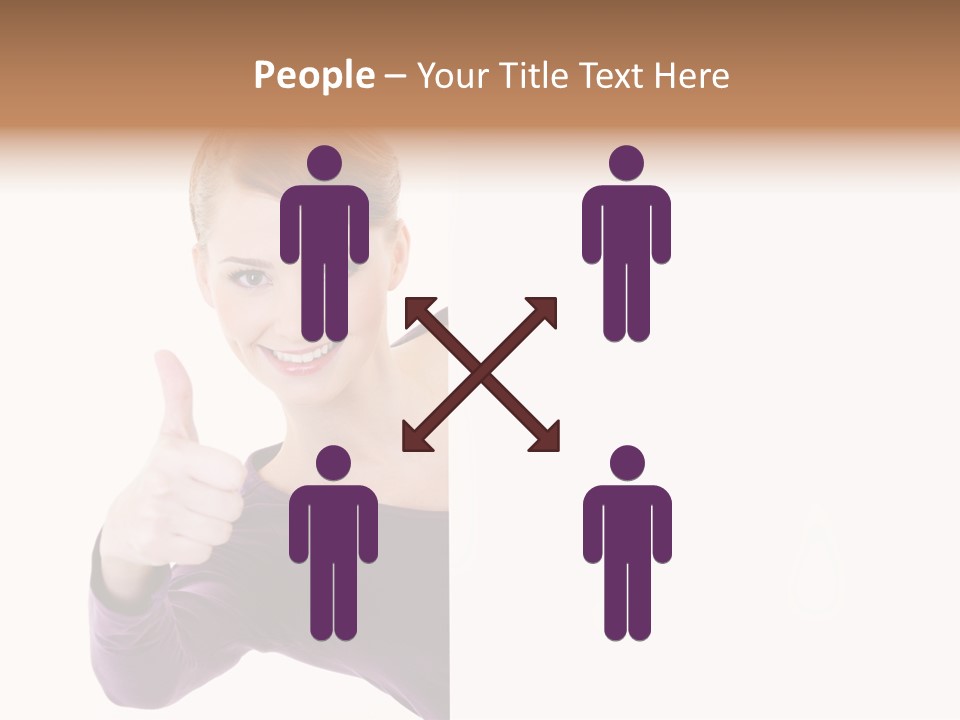 Greeting White One PowerPoint Template