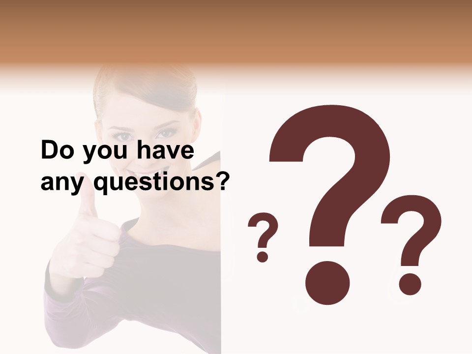 Greeting White One PowerPoint Template