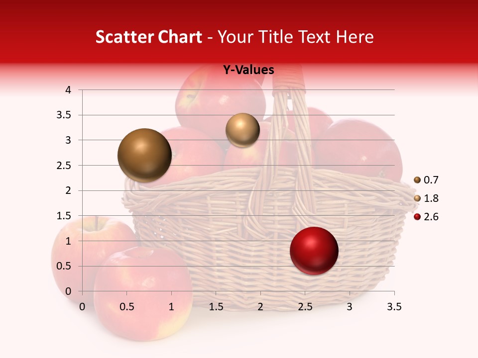 Apples Shot White PowerPoint Template