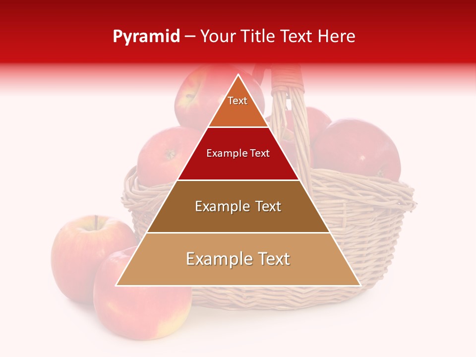 Apples Shot White PowerPoint Template