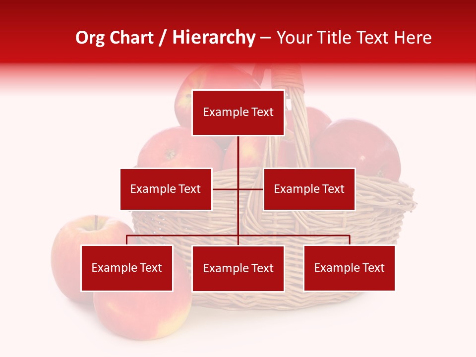 Apples Shot White PowerPoint Template