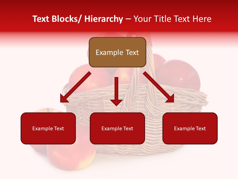 Apples Shot White PowerPoint Template