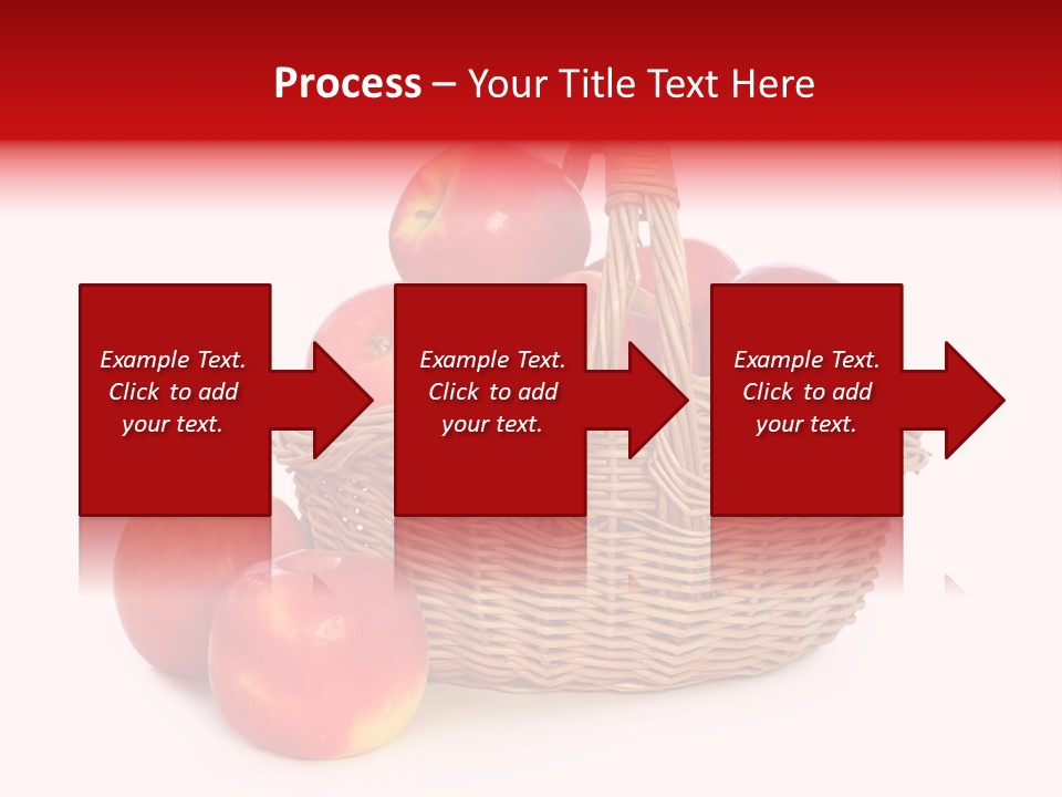Apples Shot White PowerPoint Template
