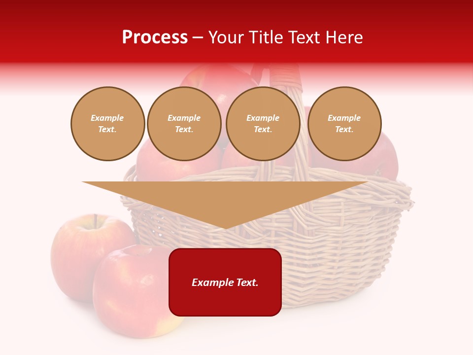 Apples Shot White PowerPoint Template