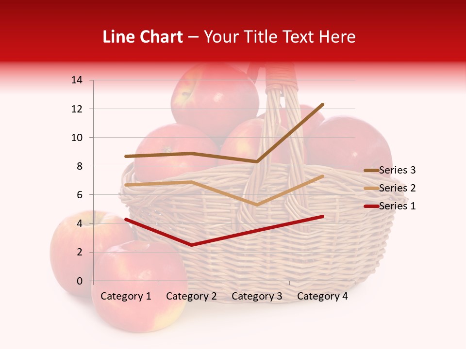 Apples Shot White PowerPoint Template