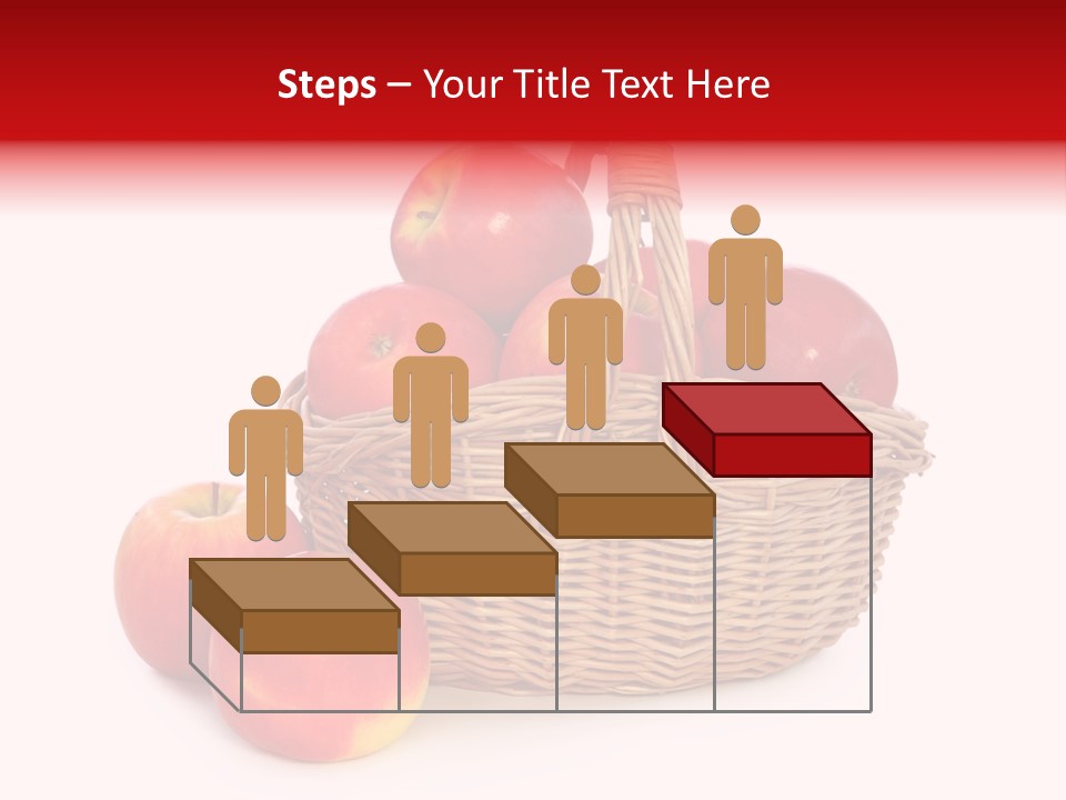 Apples Shot White PowerPoint Template