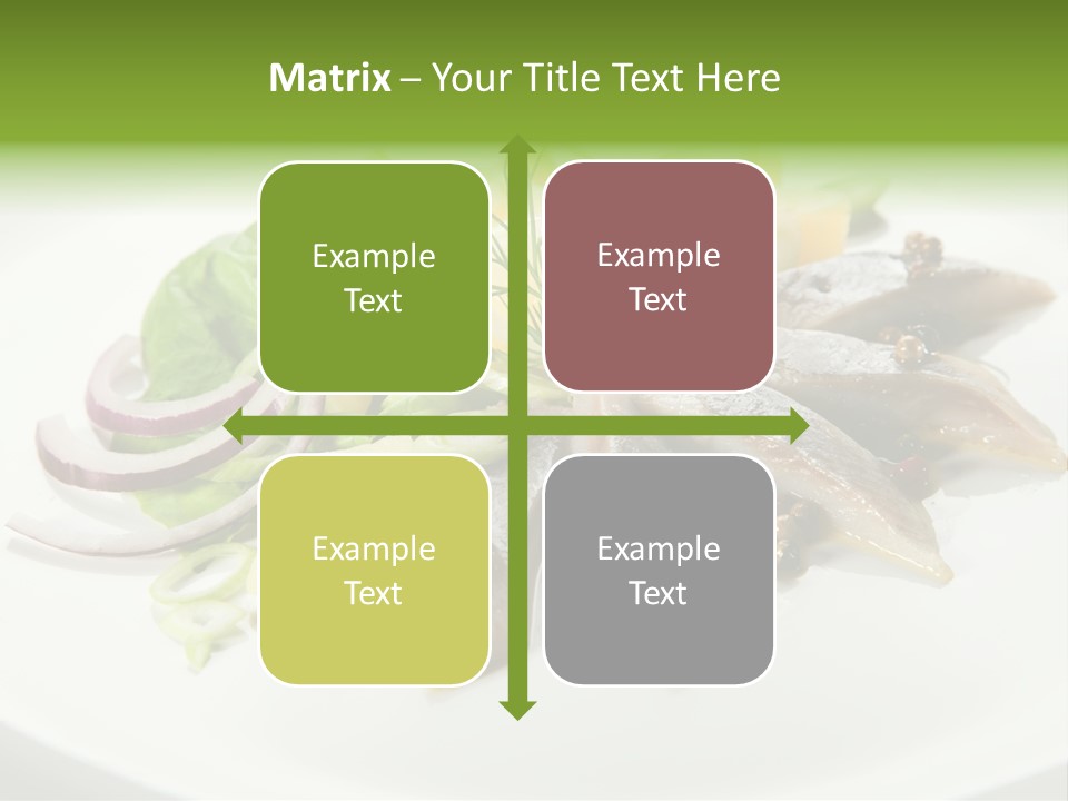 Christmas Nutritious Snack PowerPoint Template