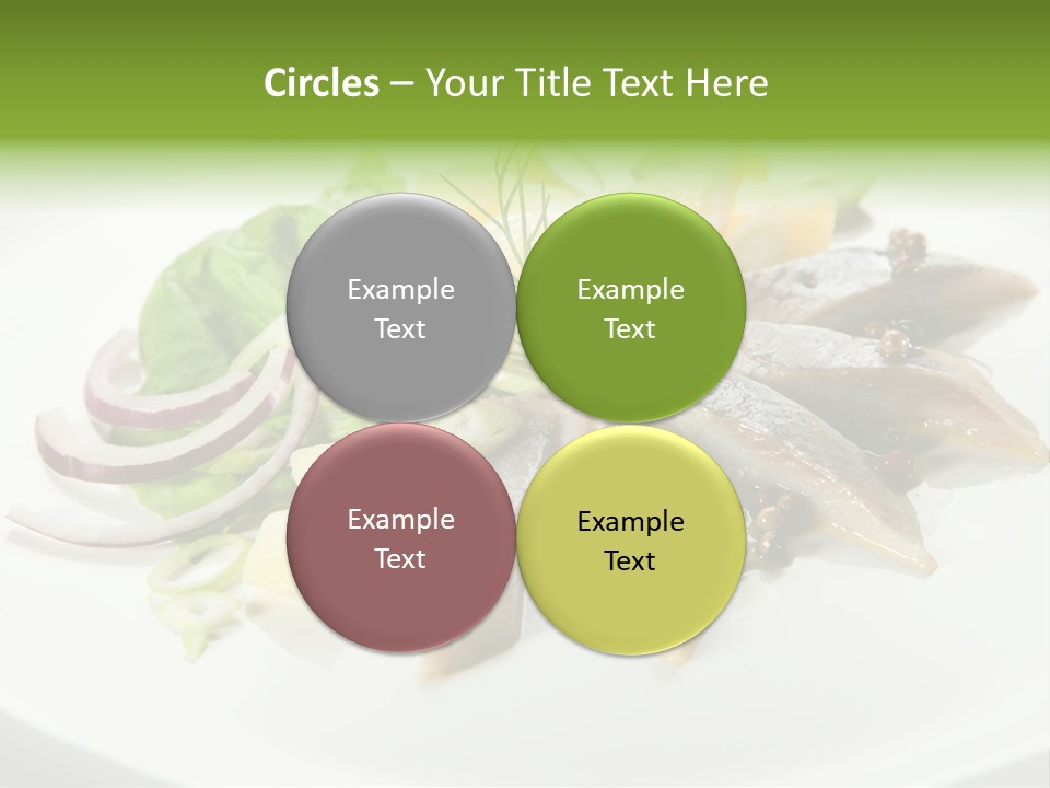 Christmas Nutritious Snack PowerPoint Template