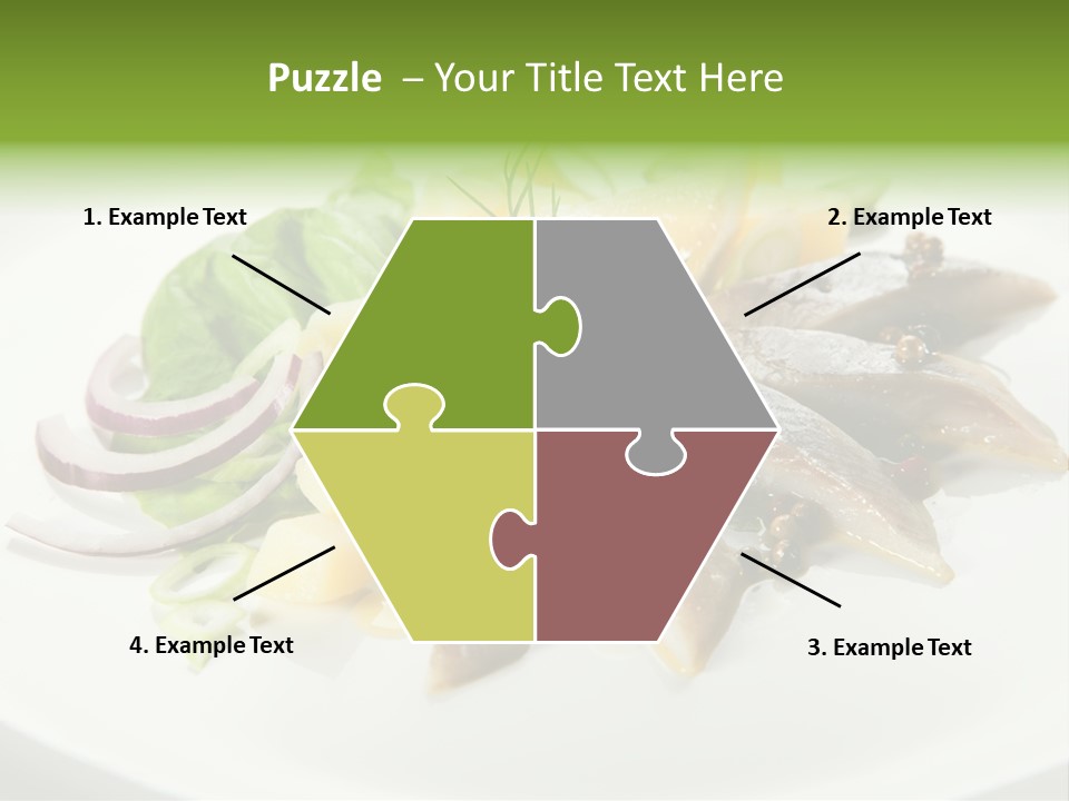 Christmas Nutritious Snack PowerPoint Template