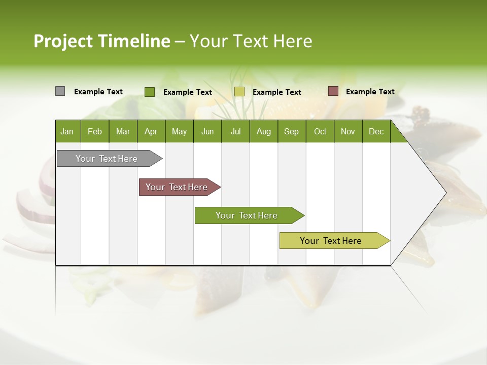 Christmas Nutritious Snack PowerPoint Template