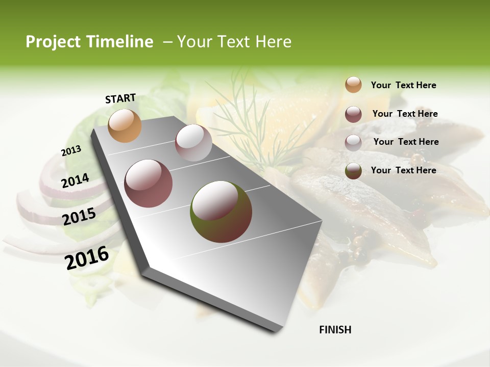 Christmas Nutritious Snack PowerPoint Template
