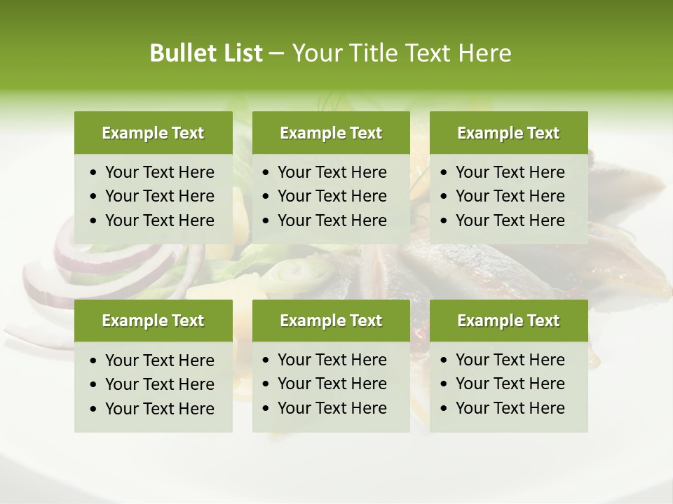 Christmas Nutritious Snack PowerPoint Template