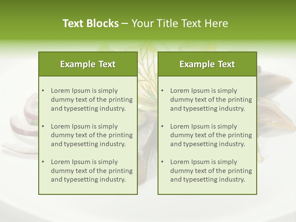 Christmas Nutritious Snack PowerPoint Template