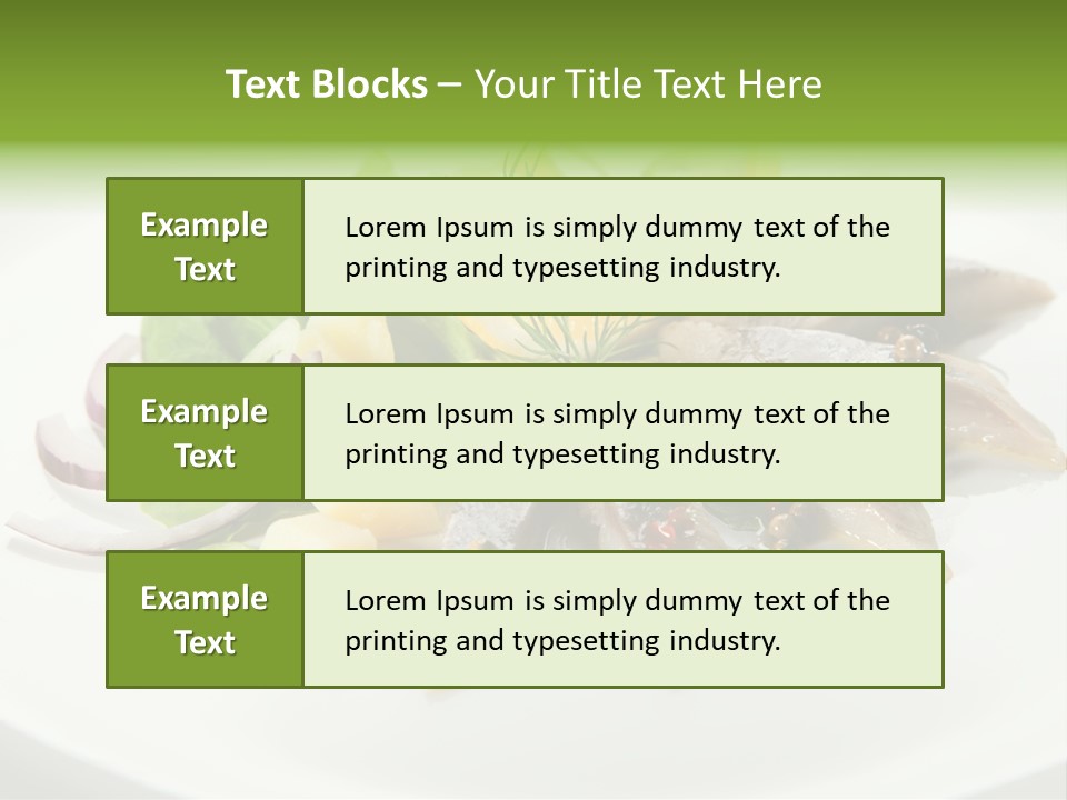 Christmas Nutritious Snack PowerPoint Template