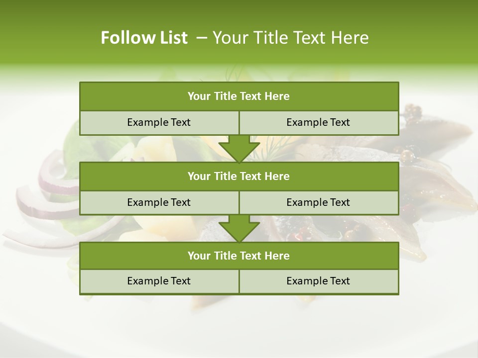 Christmas Nutritious Snack PowerPoint Template