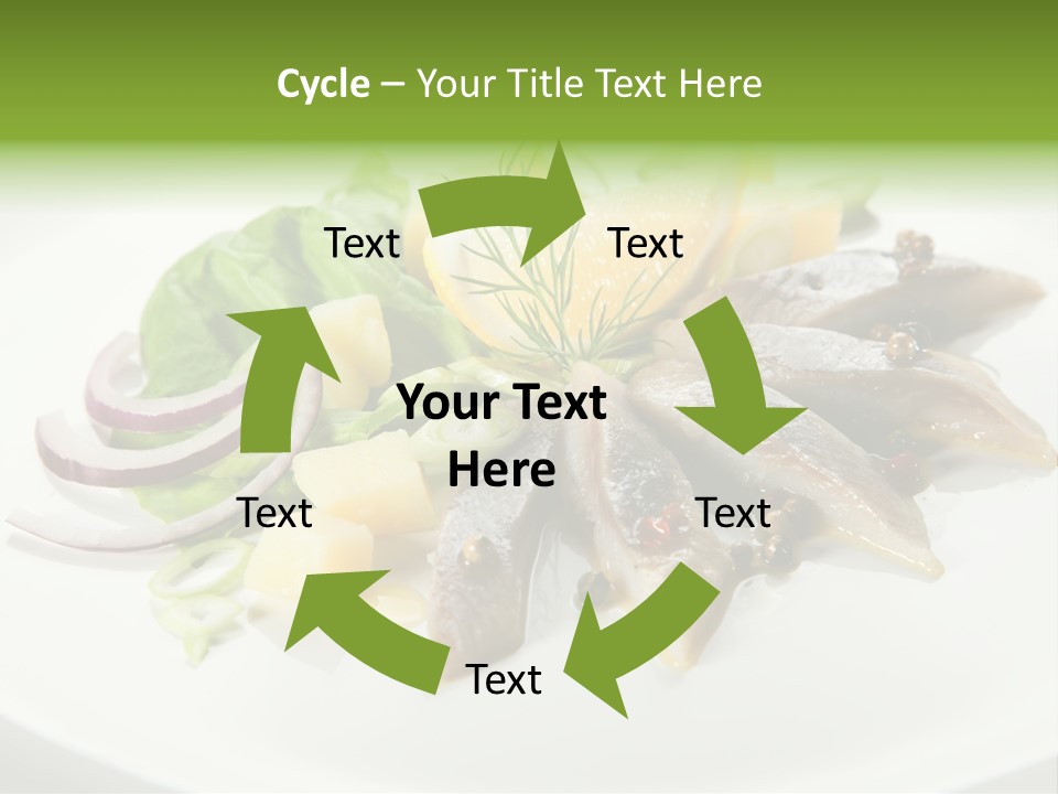 Christmas Nutritious Snack PowerPoint Template