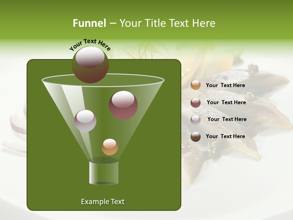 Christmas Nutritious Snack PowerPoint Template