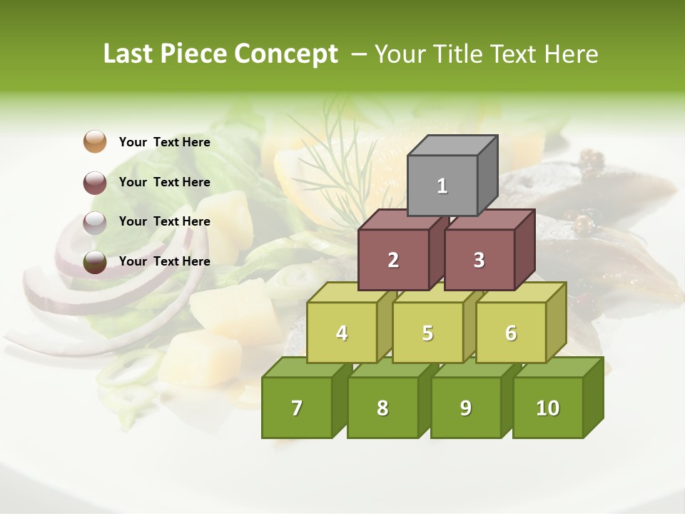 Christmas Nutritious Snack PowerPoint Template