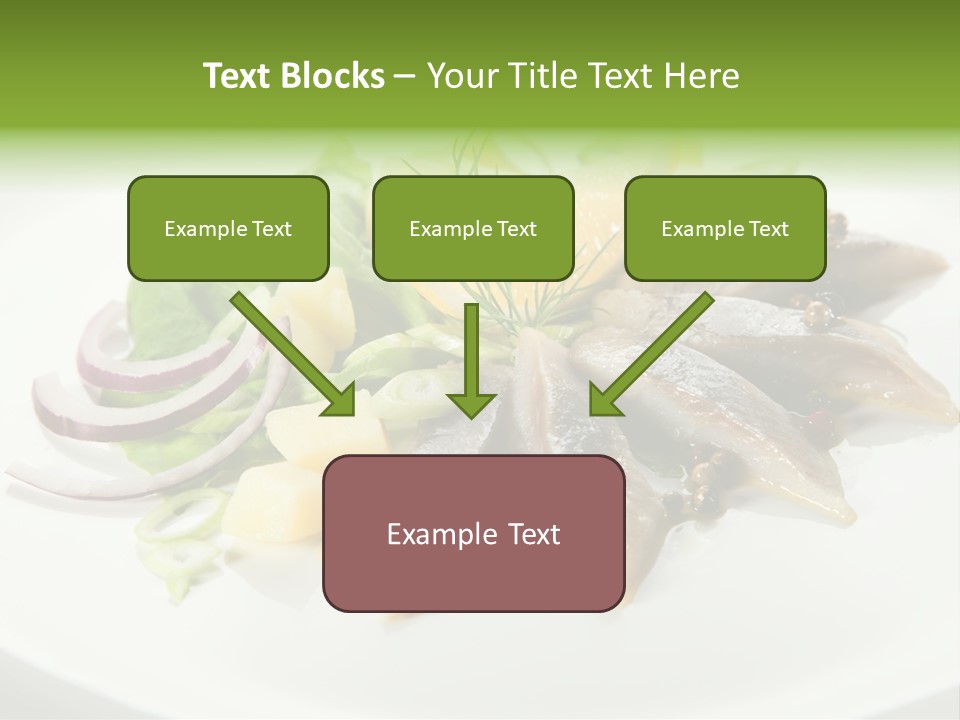 Christmas Nutritious Snack PowerPoint Template