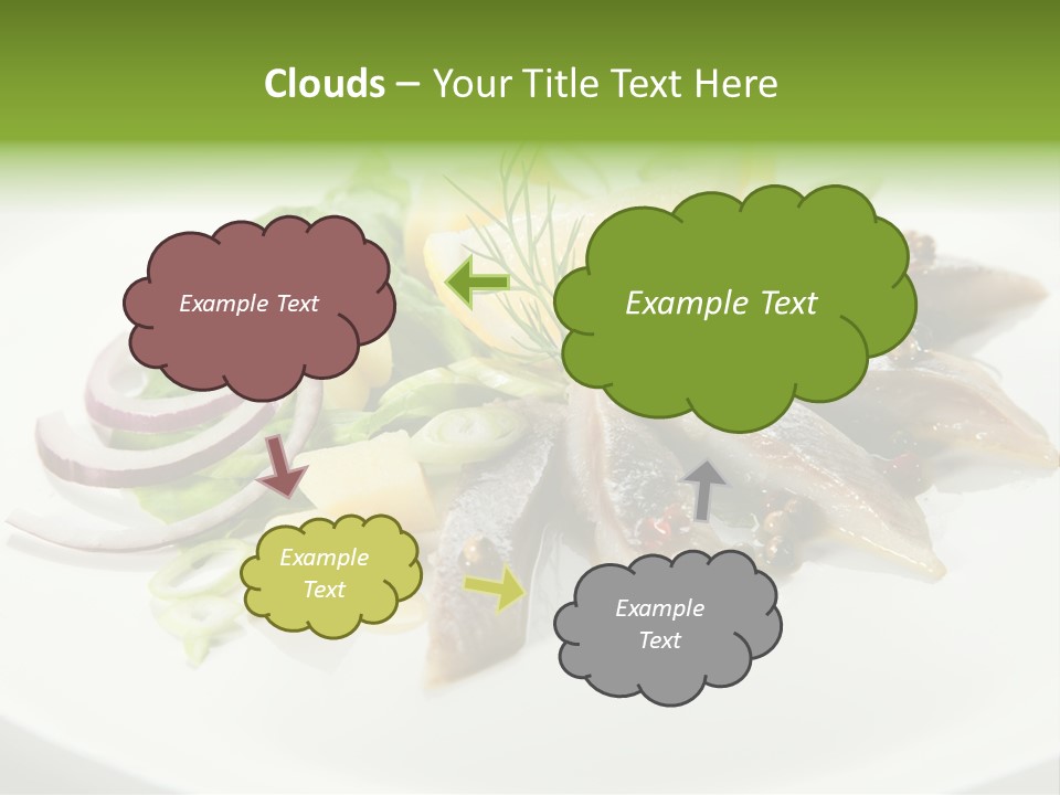 Christmas Nutritious Snack PowerPoint Template
