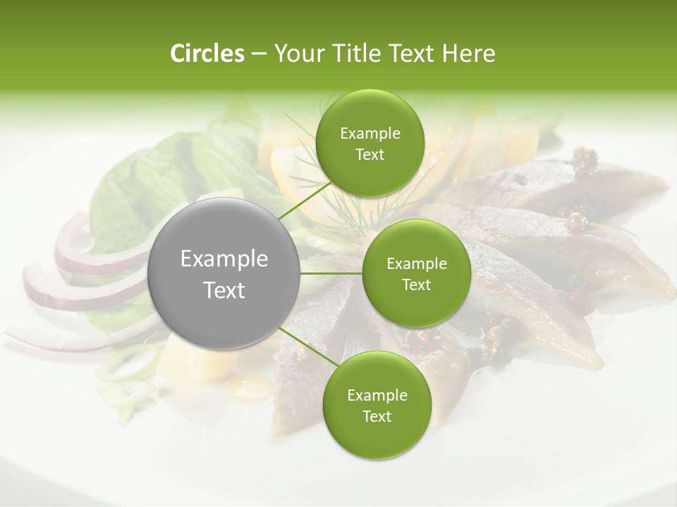Christmas Nutritious Snack PowerPoint Template