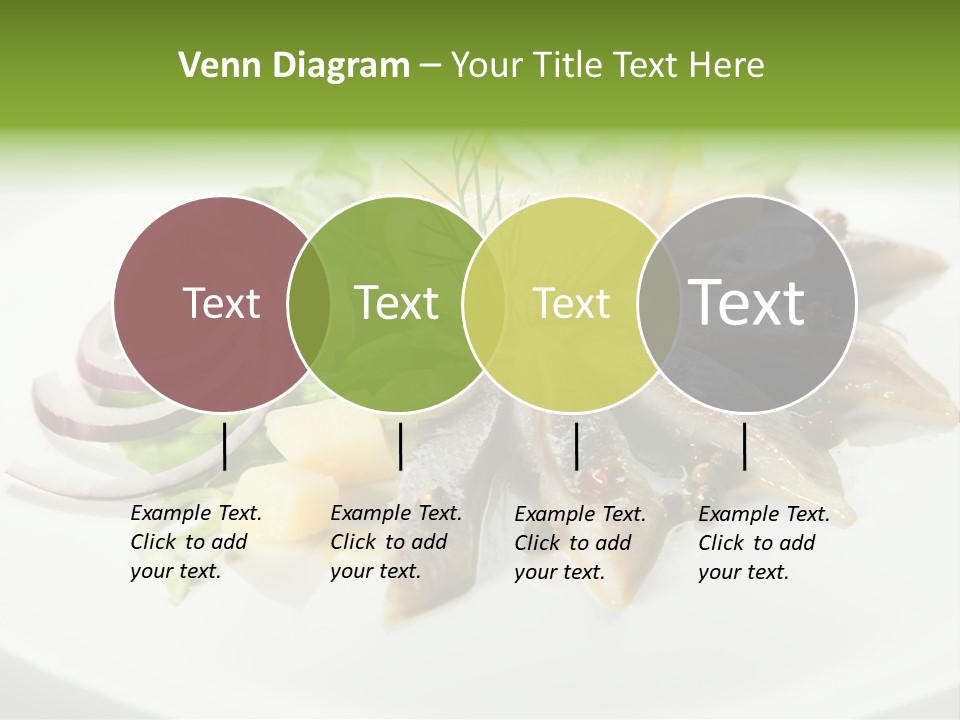 Christmas Nutritious Snack PowerPoint Template