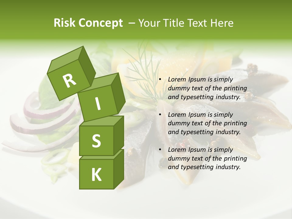 Christmas Nutritious Snack PowerPoint Template