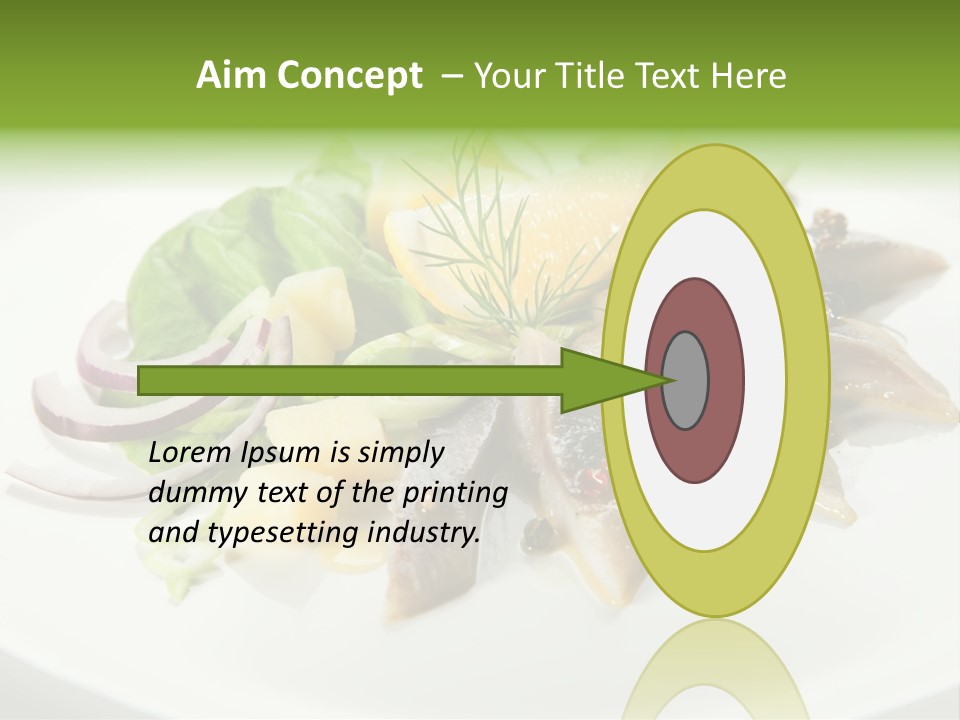 Christmas Nutritious Snack PowerPoint Template