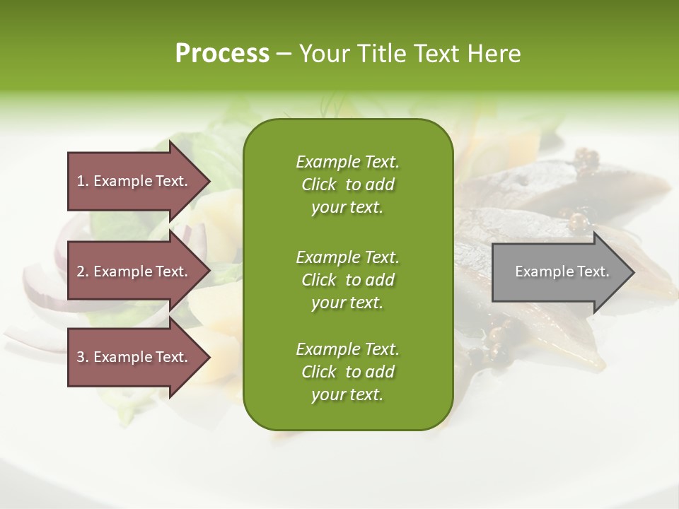 Christmas Nutritious Snack PowerPoint Template