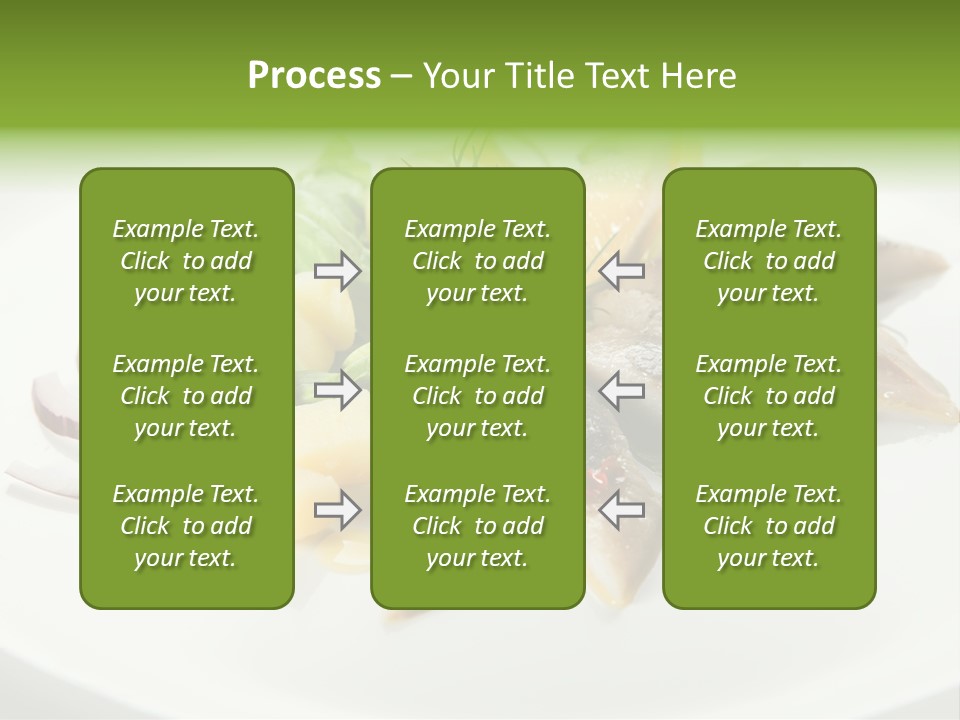 Christmas Nutritious Snack PowerPoint Template