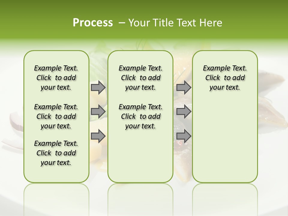 Christmas Nutritious Snack PowerPoint Template