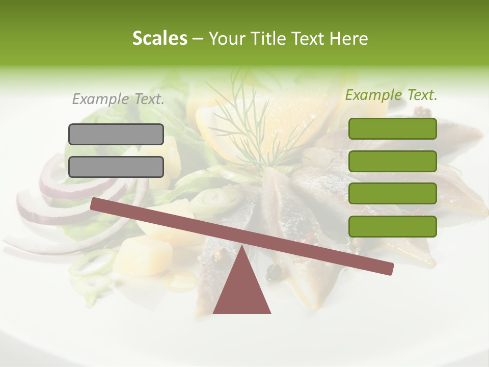 Christmas Nutritious Snack PowerPoint Template
