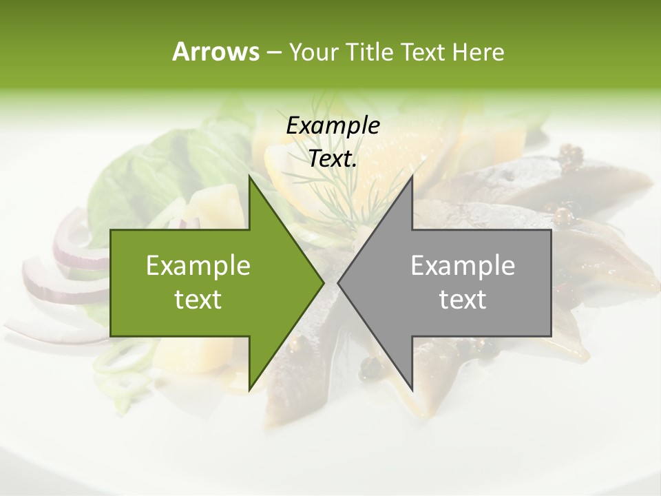 Christmas Nutritious Snack PowerPoint Template