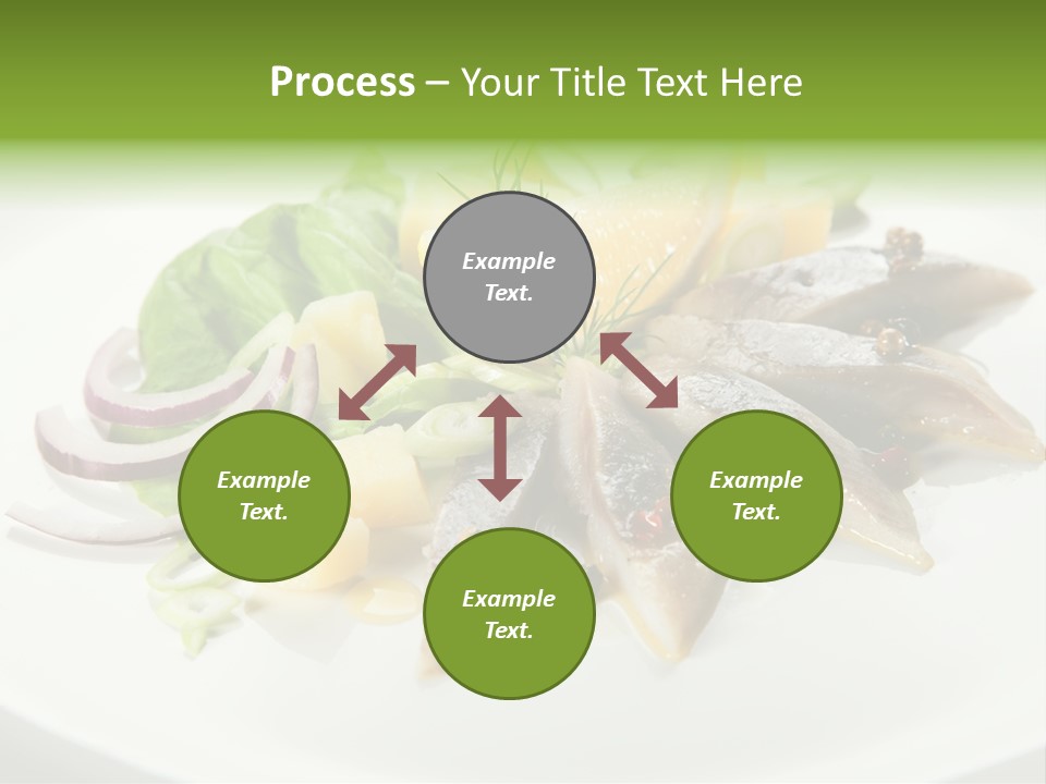 Christmas Nutritious Snack PowerPoint Template