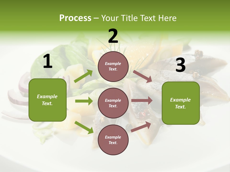 Christmas Nutritious Snack PowerPoint Template