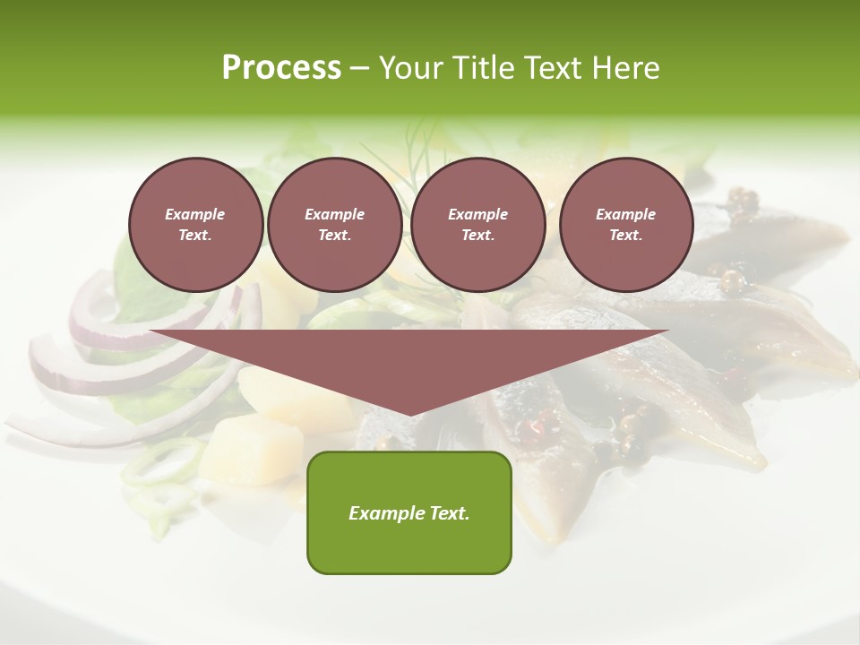 Christmas Nutritious Snack PowerPoint Template