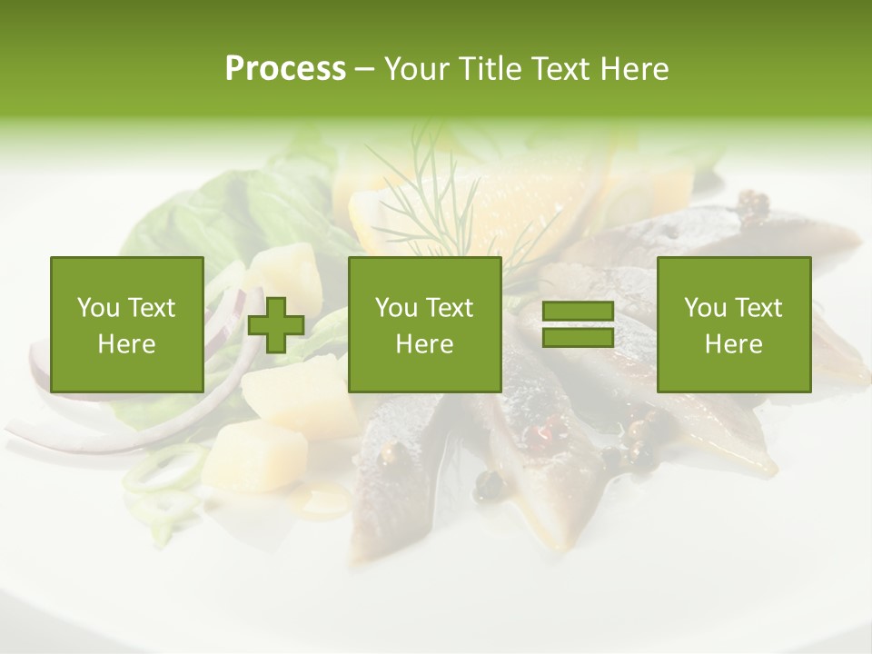 Christmas Nutritious Snack PowerPoint Template
