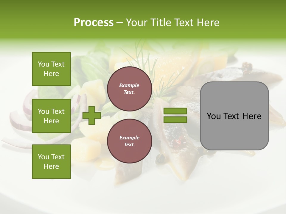 Christmas Nutritious Snack PowerPoint Template