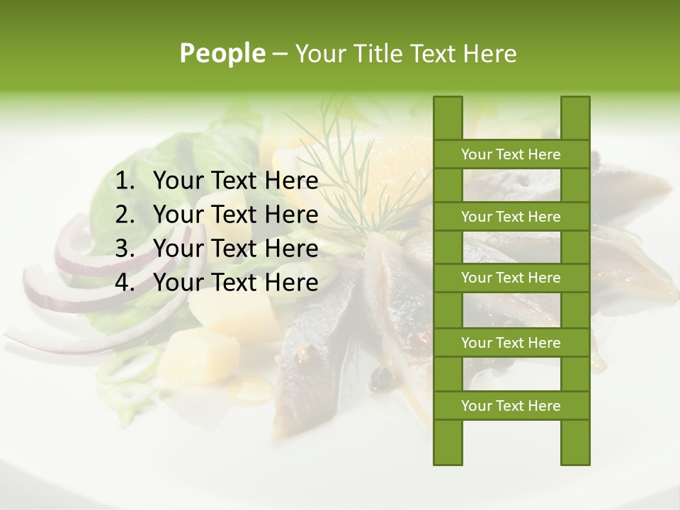 Christmas Nutritious Snack PowerPoint Template