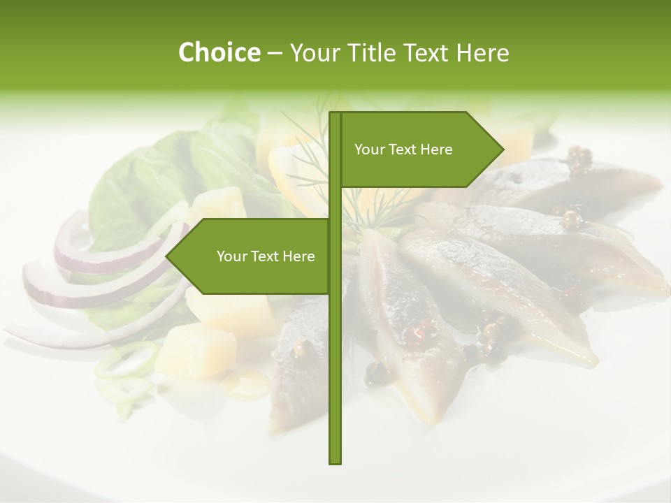 Christmas Nutritious Snack PowerPoint Template