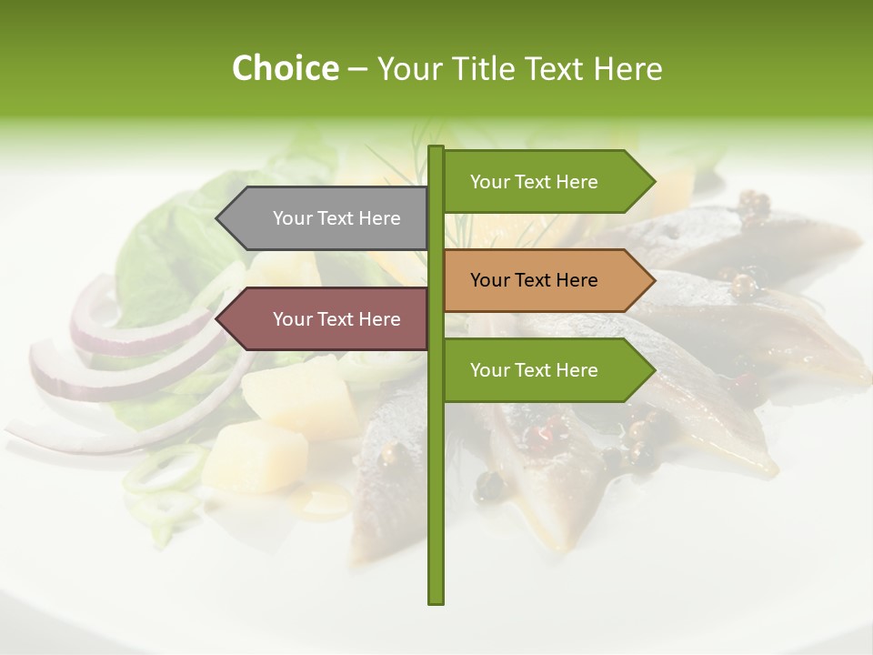 Christmas Nutritious Snack PowerPoint Template