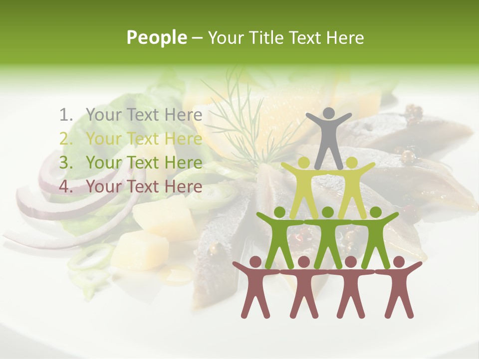 Christmas Nutritious Snack PowerPoint Template