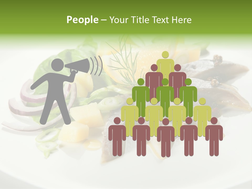 Christmas Nutritious Snack PowerPoint Template