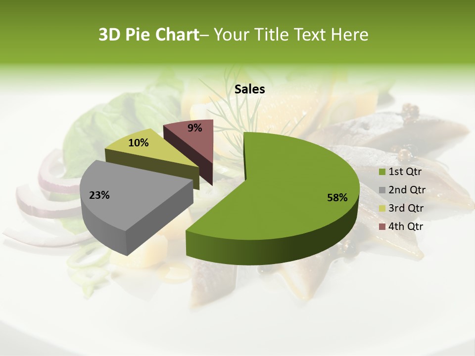 Christmas Nutritious Snack PowerPoint Template