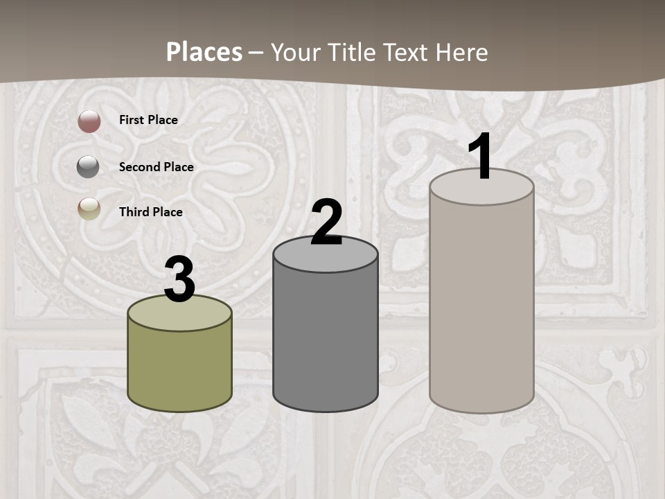 Kitchen Material Background PowerPoint Template