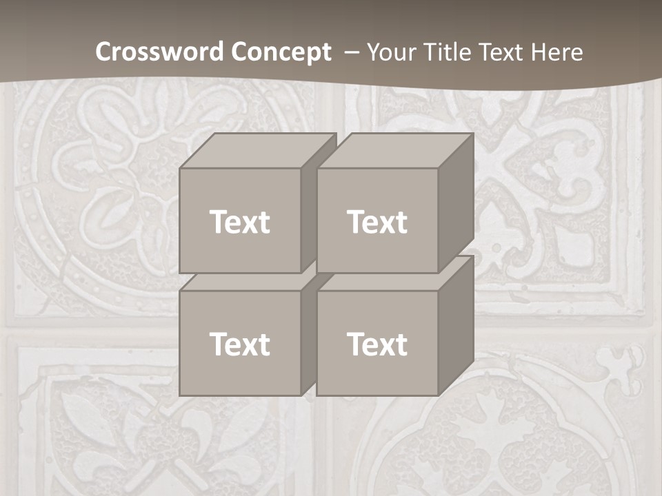 Kitchen Material Background PowerPoint Template