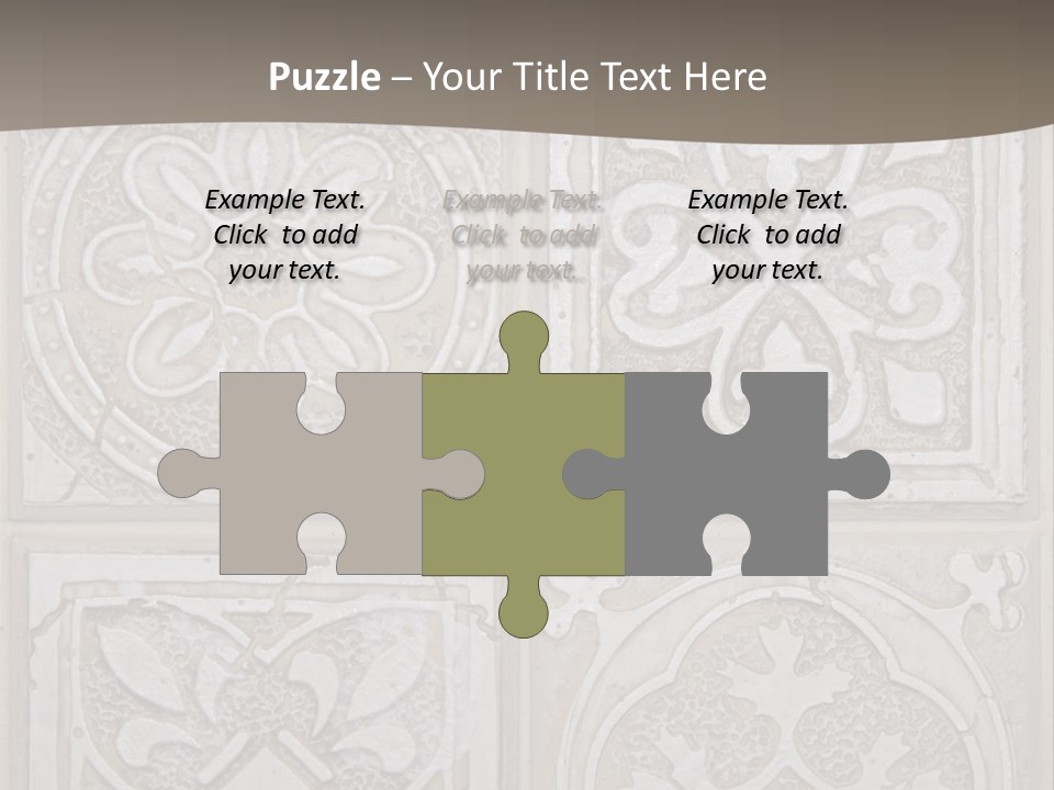 Kitchen Material Background PowerPoint Template