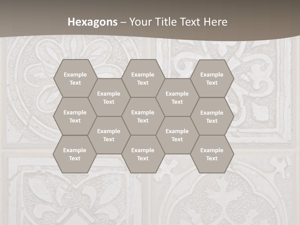 Kitchen Material Background PowerPoint Template