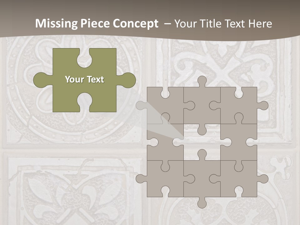 Kitchen Material Background PowerPoint Template